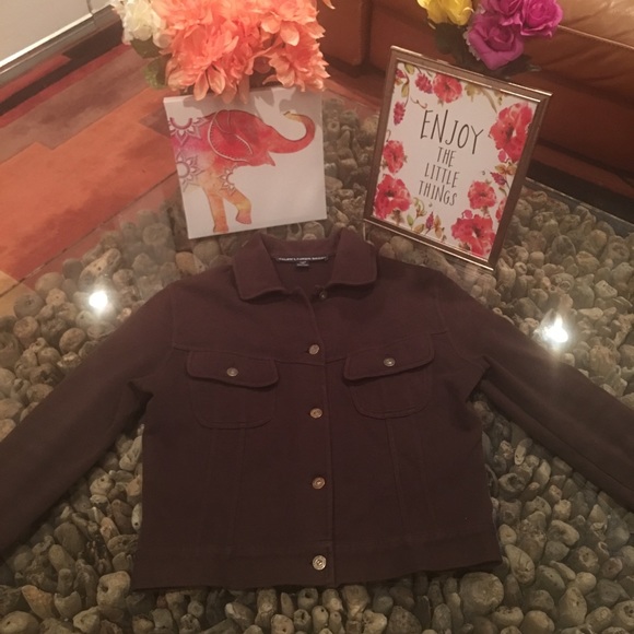 RALPH LAUREN vintage crop jacket *Free purse. - Picture 2 of 8